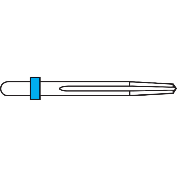 Adhesive head C (Size 4) (with cement flow-off groove)