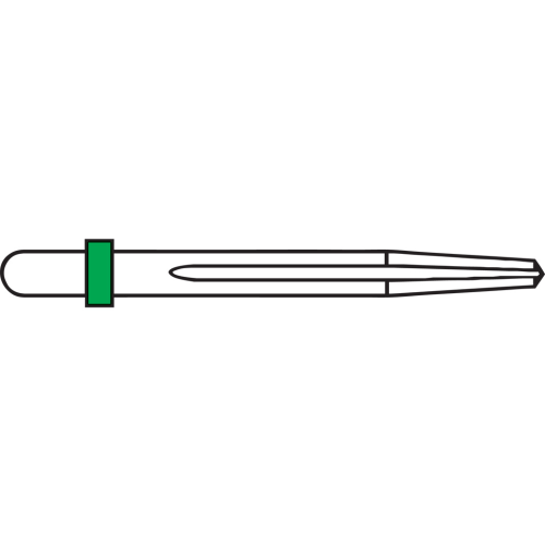 Adhesive head C (Size 5) (with cement flow-off groove)