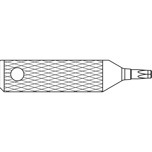 Hex key 
(for cap and pin screw)