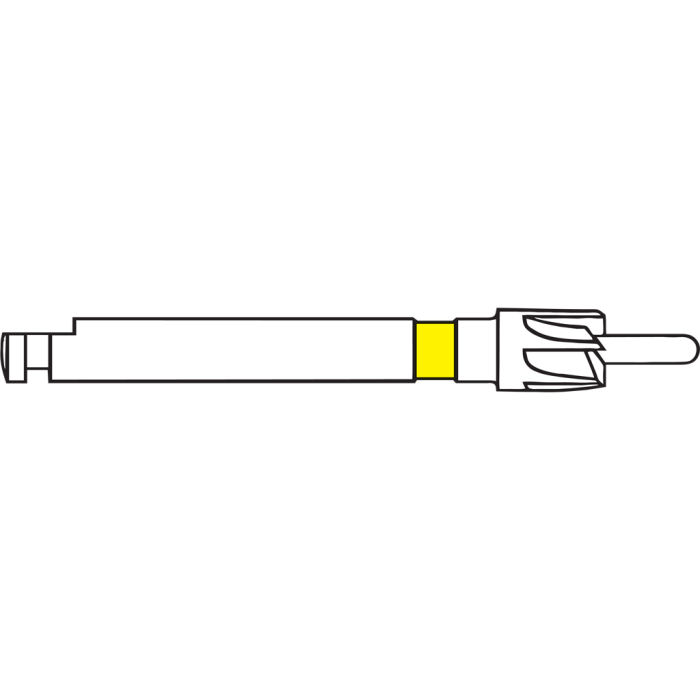 Face cutting drill (Yellow) Anchor size 2