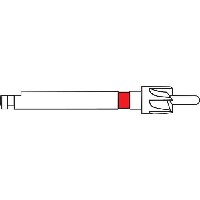 Face cutting drill (Red) Anchor size 3