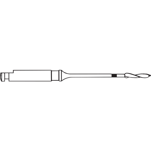 Root canal drill (White) Anchor size 1