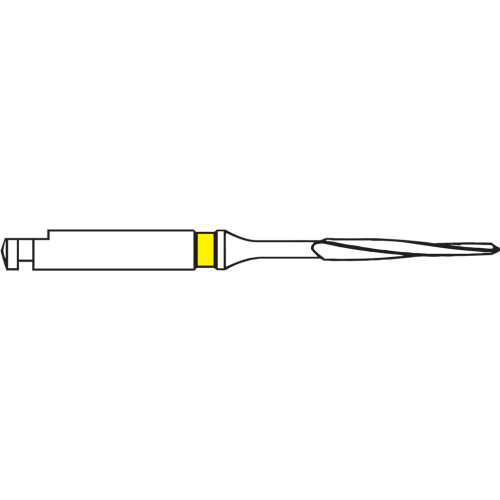 Pilot reamer (Yellow) Post size 2