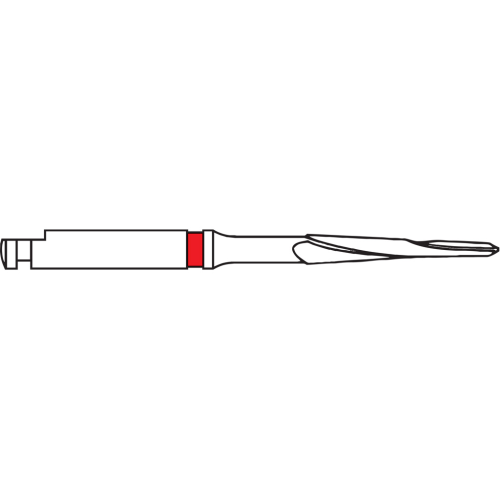 Pilot reamer (Red) Post size 3