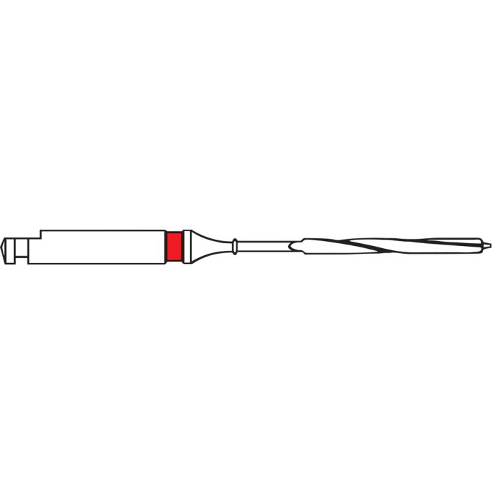 Root canal drill (Red) Post size 3