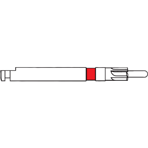 Face cutting drill (Red) Anchor size 3